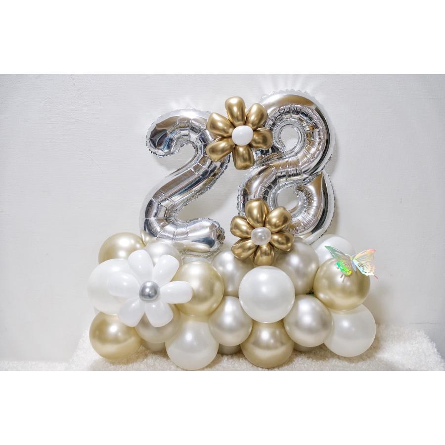 16吋生日氣球柱