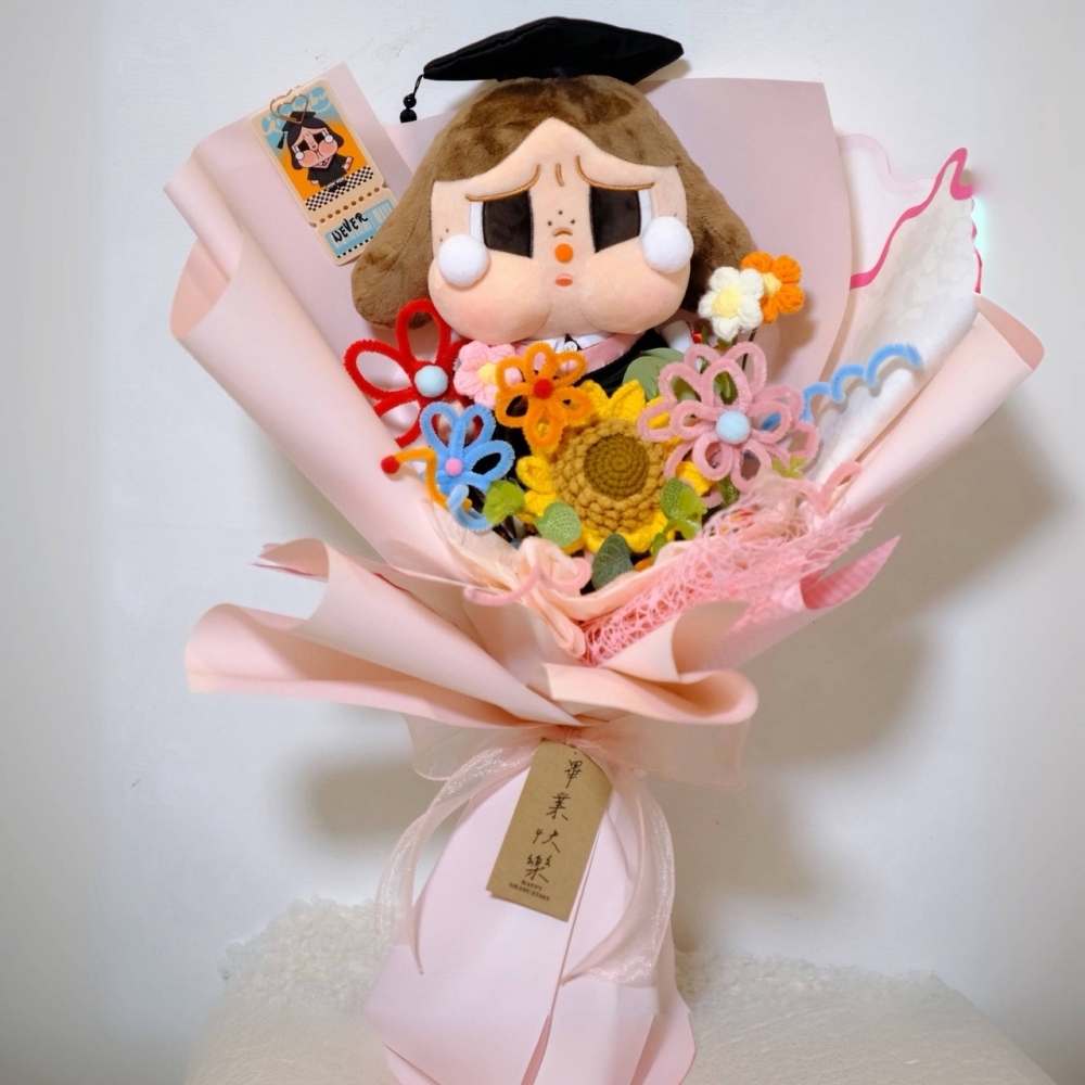 CRYBABY落日歌會畢業花束(扭扭棒系列)