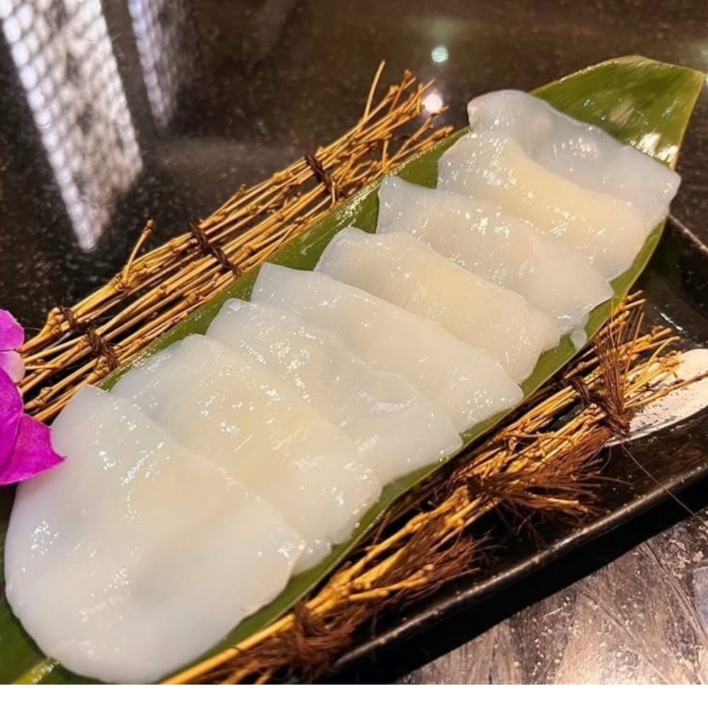 紋甲花枝-生食花枝刺身