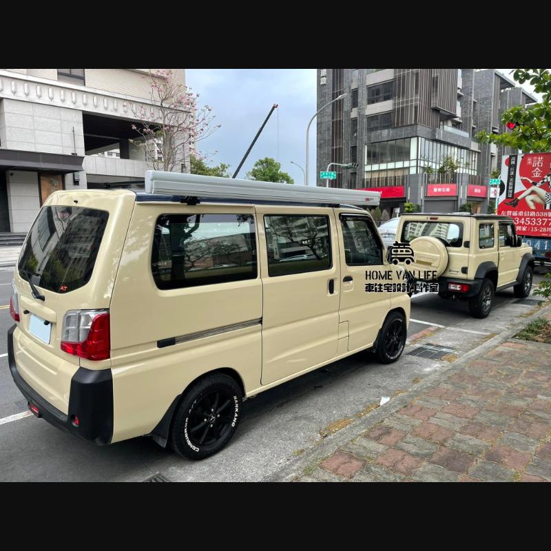 菱利A180露營車改裝-Jimny奶油黃