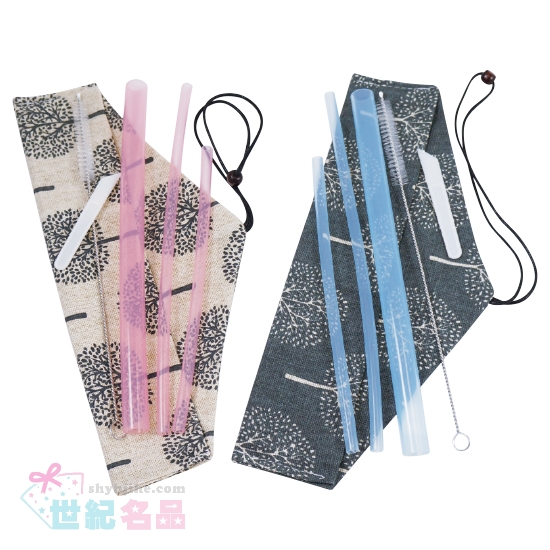 日式和風矽膠吸管組