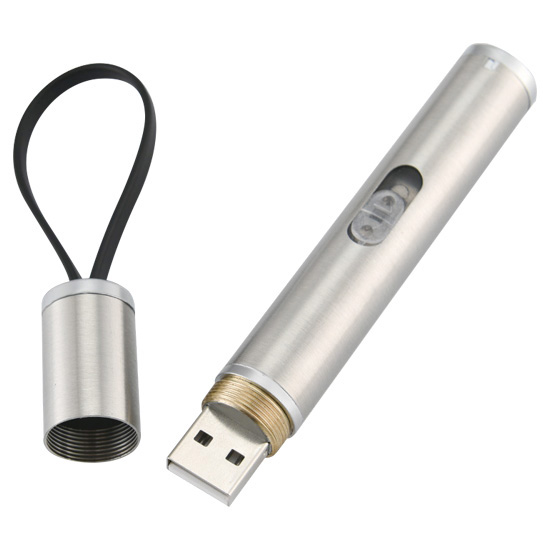 三合一USB充電電筒