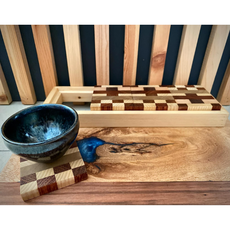 拚接木杯墊組