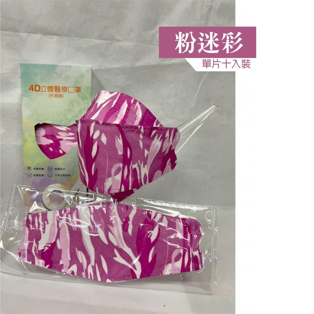 松杰立體醫用口罩（彩色）