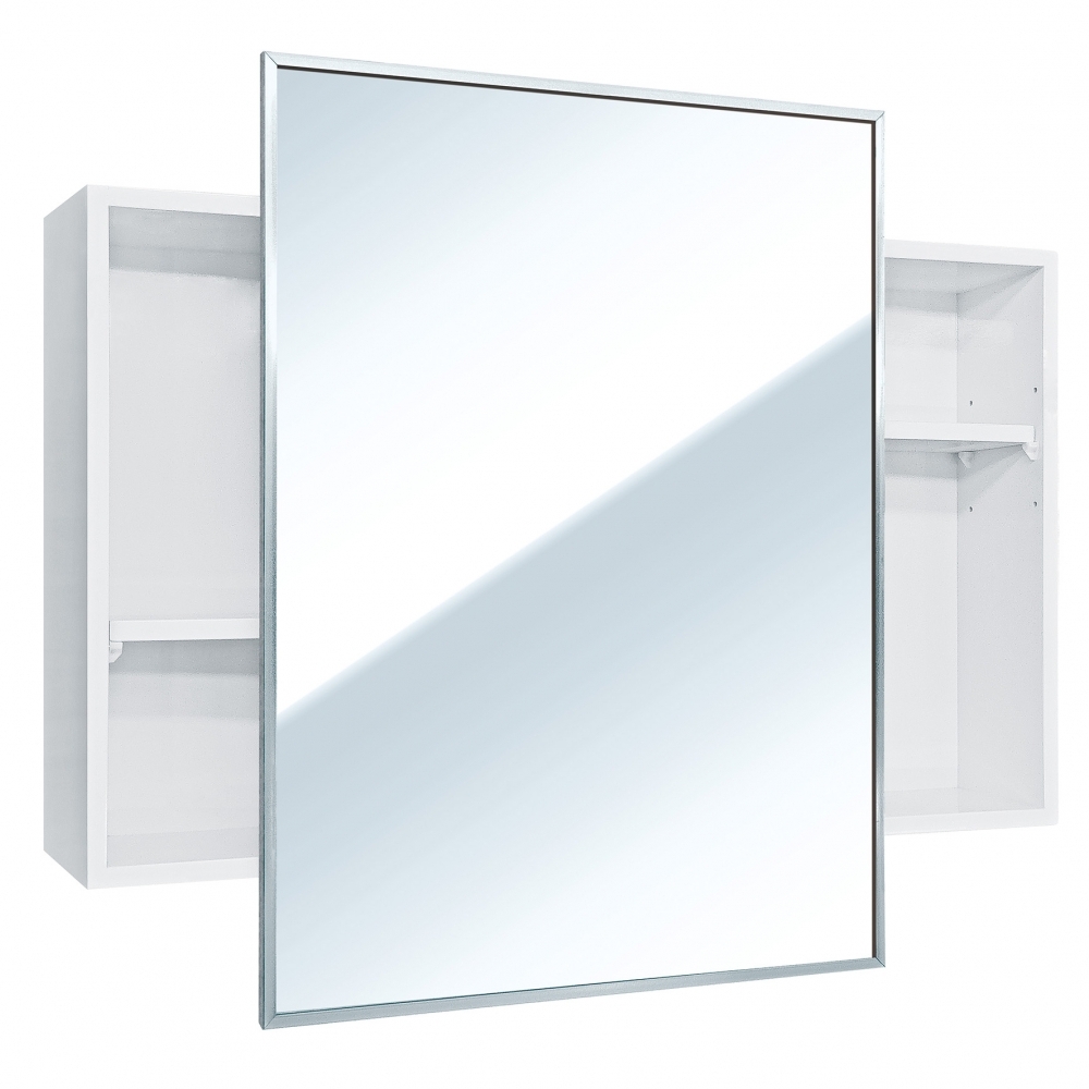 烤漆發泡活動鏡櫃80