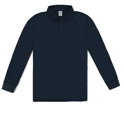 CP106涼感吸濕排汗長袖運動POLO衫 0725