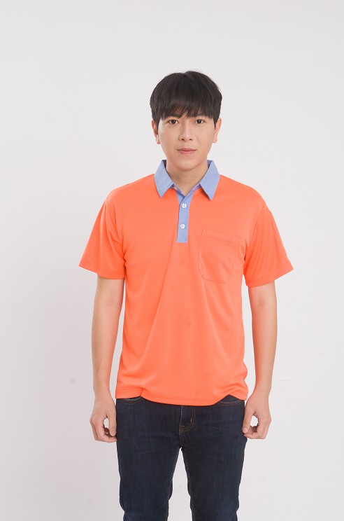 101襯衫領短袖排汗