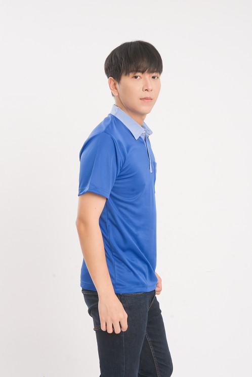 101襯衫領短袖排汗衫