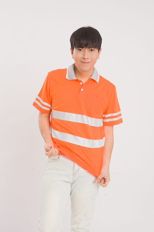 AK01配色反光短T