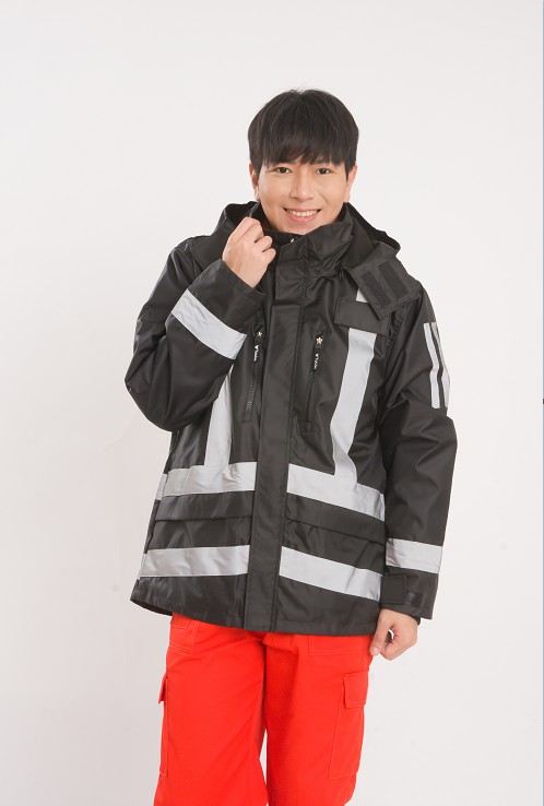 B01美式反光外套