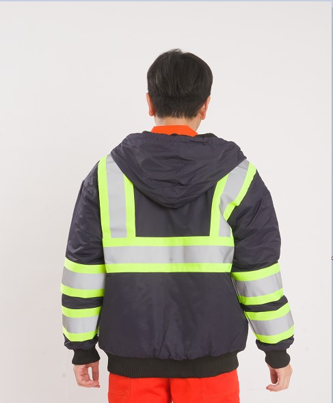AB02連帽反光外套 