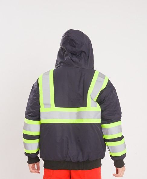 AB02連帽反光外套 