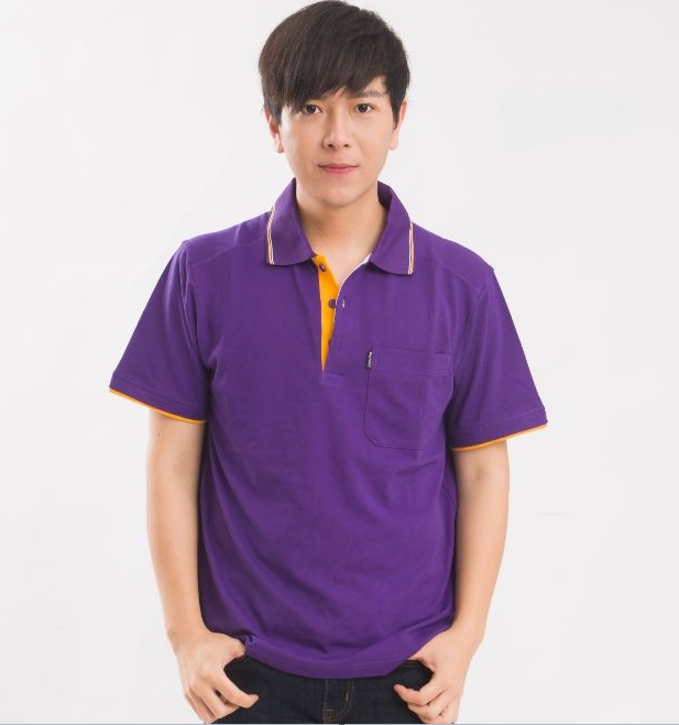 精梳棉網眼短POLO