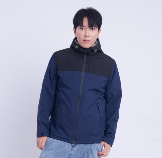 石墨烯-鋪棉拚色外套