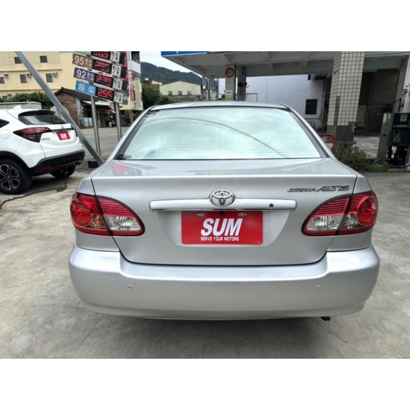 TOYOTA ALTIS 2007年/已售出