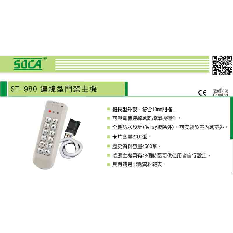 ST-980 經濟型系列讀卡機(連線型)