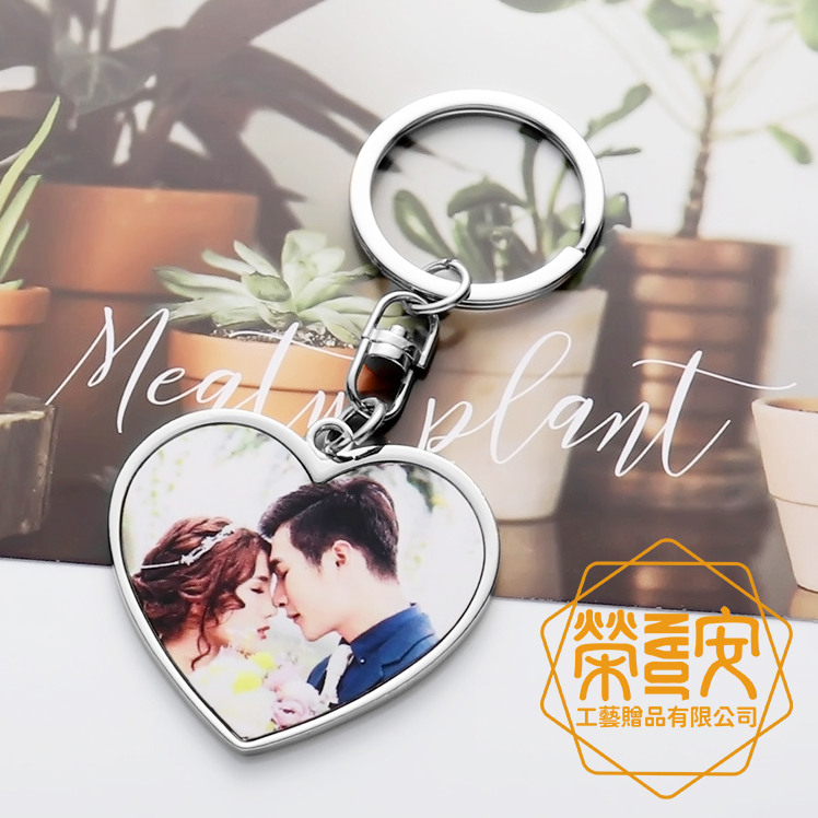 【來圖訂製｜上LOGO】客製化翻蓋小鏡子吊飾｜照片鏡子鑰匙圈