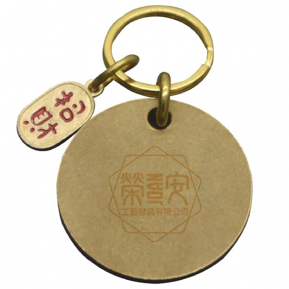 【來圖訂製、Logo刻字】激光雕刻客製化人像鑰匙圈