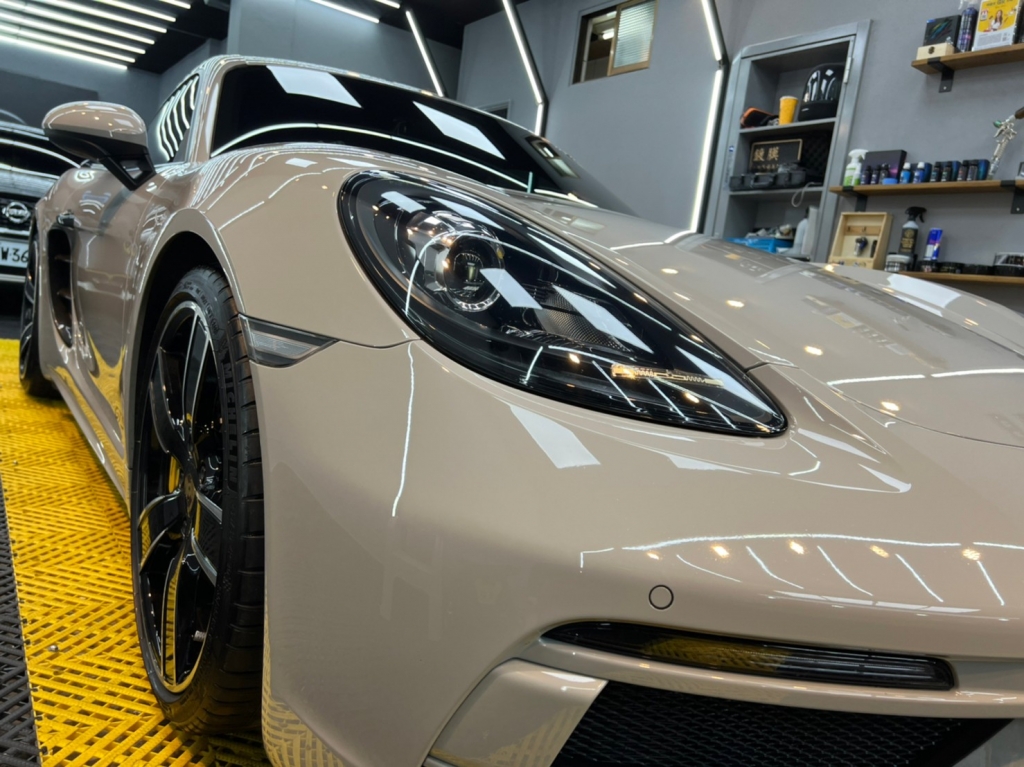 改色貼膜-保時捷718