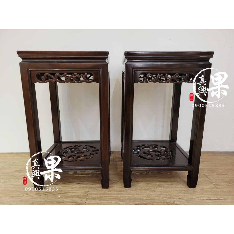 紅木家具 花架 桌架 小方桌