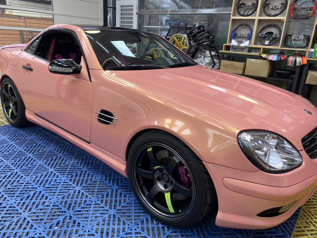 賓士SLK全車改色包膜