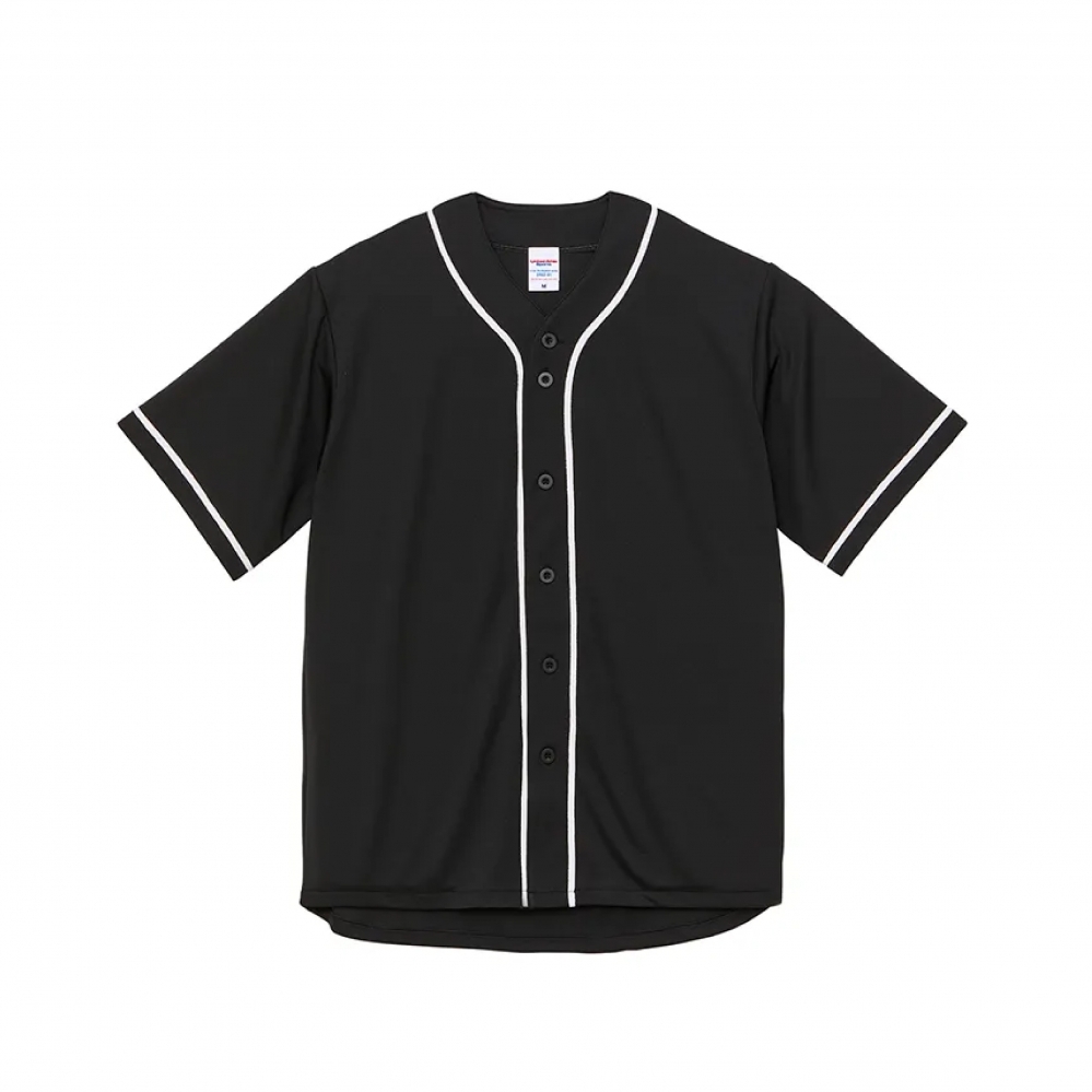 【United Athle】5982全開釦速乾棒球衣