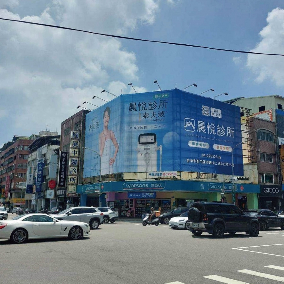 H-0328ABC 公益路vs.美村路、往勤美誠品方向收視