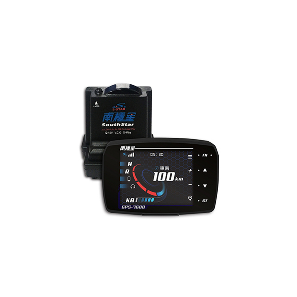 南極星 GPS-7688 液晶彩屏分體測速器