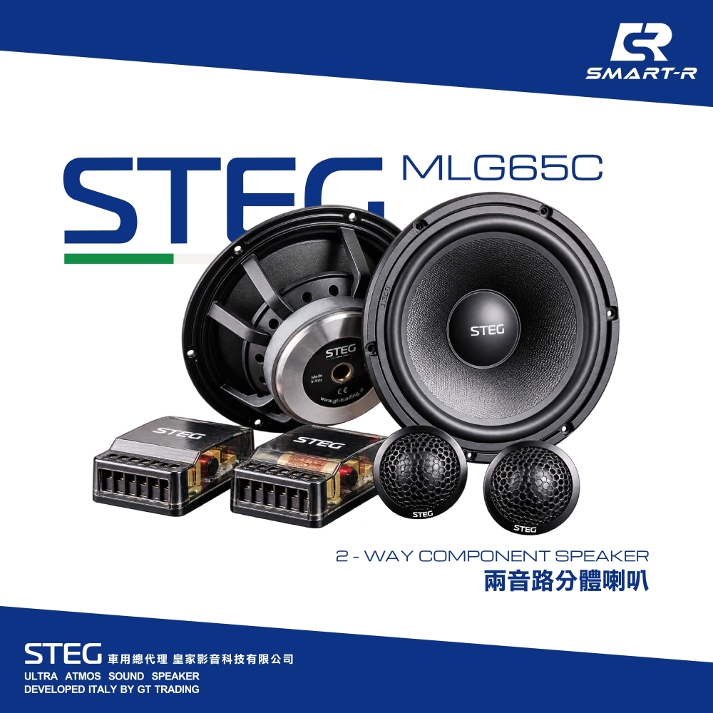 STEG 二音路分體喇叭