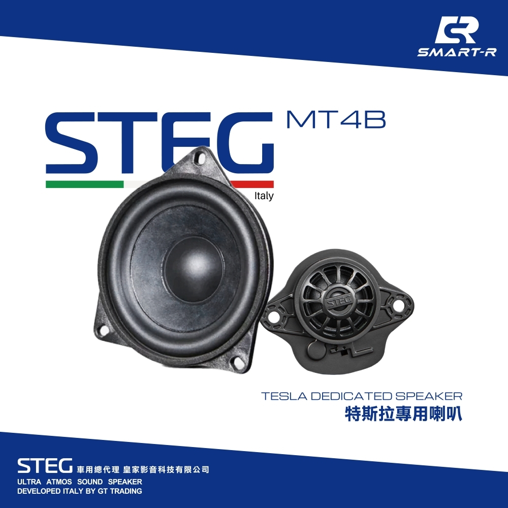 STEG 四吋中置喇叭 — 特斯拉專用