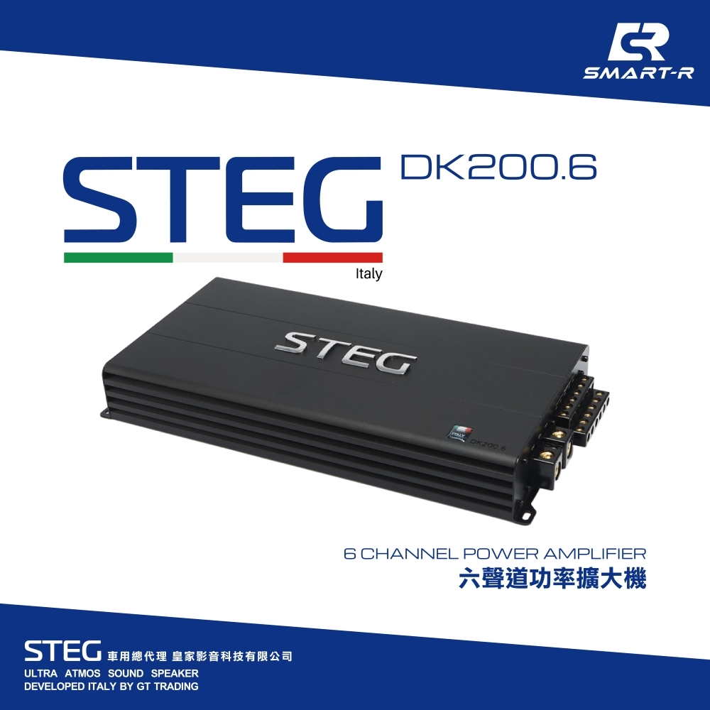 STEG 六聲道功率擴大機
