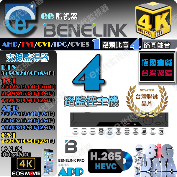 4K輸出 BENEL