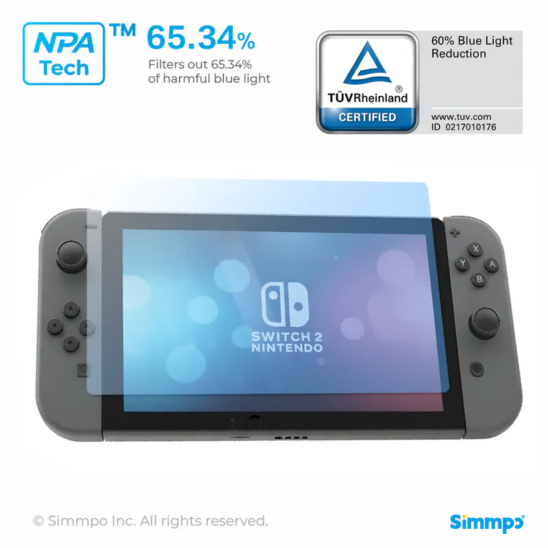S-60 Switch2 抗藍光護眼保護貼##抗藍光保護貼#手機保護貼#Switch保護貼