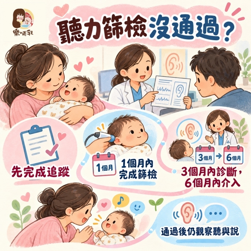 聽力篩檢沒通過?四個重點