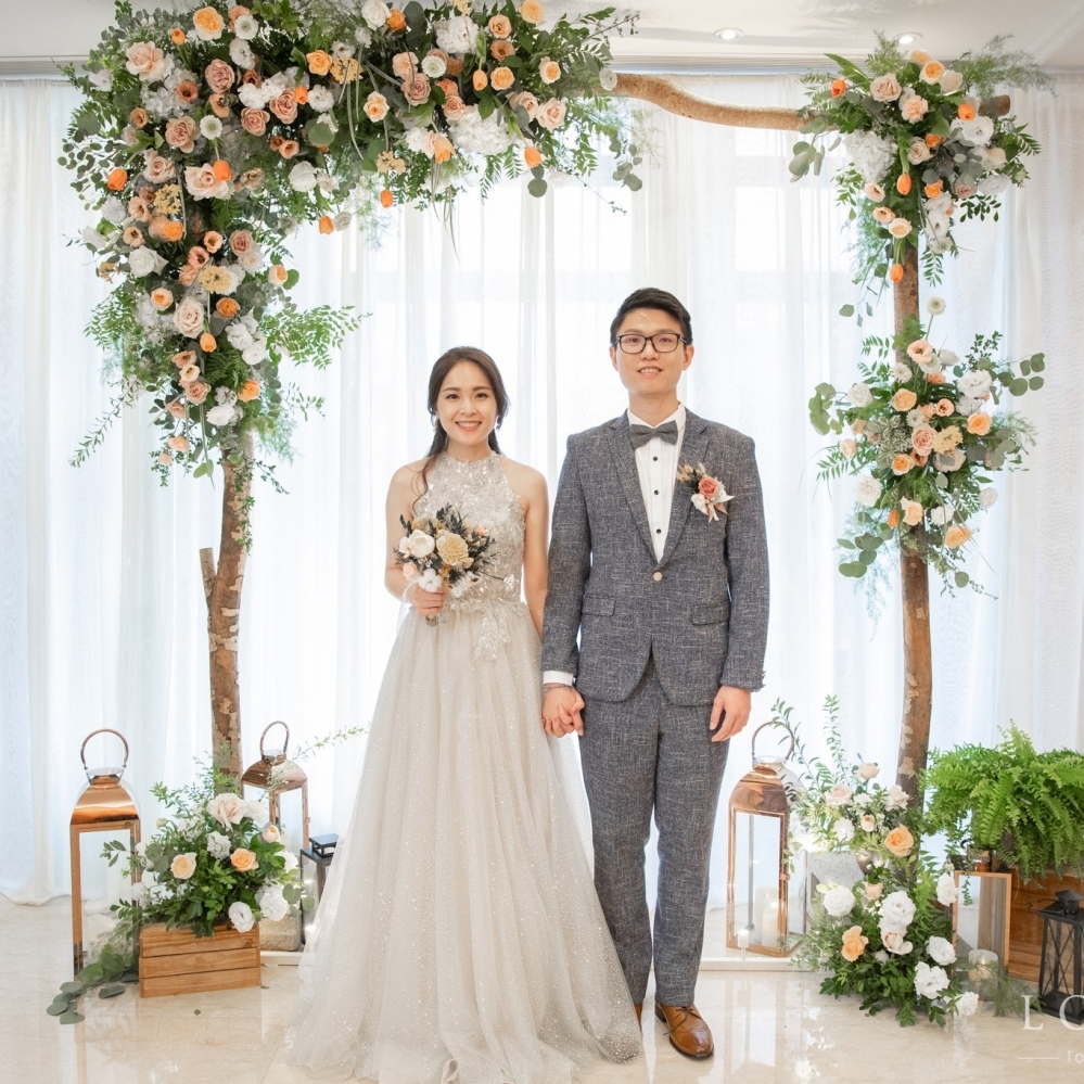 [桃園婚禮攝影][Wedding]空氣里彷彿都充滿了醉人的甜蜜