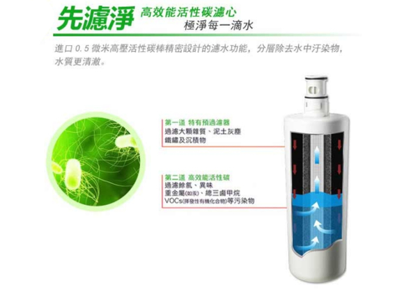 【3M】UVA1000 紫外線殺菌淨水器專用濾心