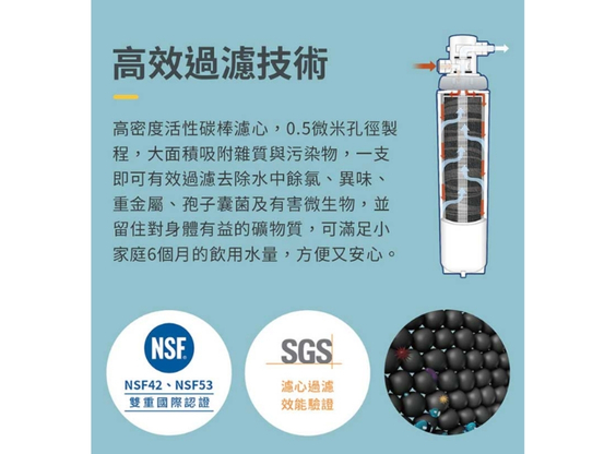 【3M】S003 極淨便捷系列淨水器(含鵝頸)