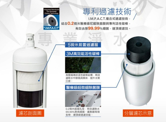 【3M】FF1001 多功能長效型淨水系統(含鵝頸)