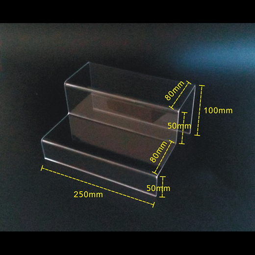  壓克力階梯架 展示架 (兩層)