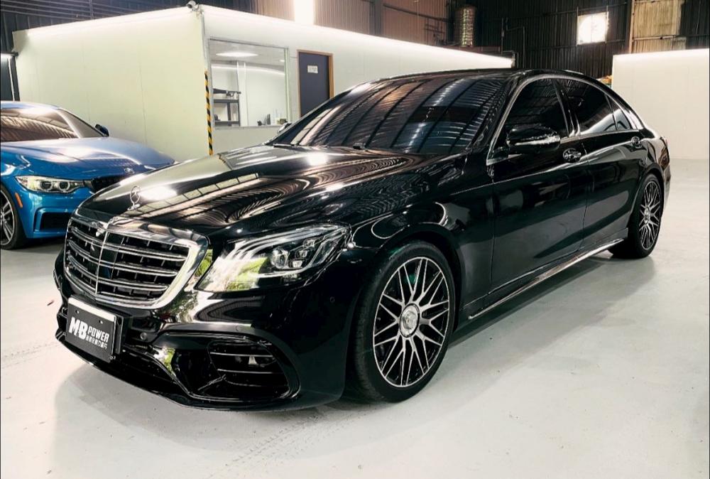 Mercedes-Benz W222 S500氣壓避震器復原