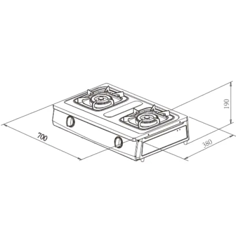 莊頭北 TG-6309 溼鍋零秒點一級銅爐頭台爐