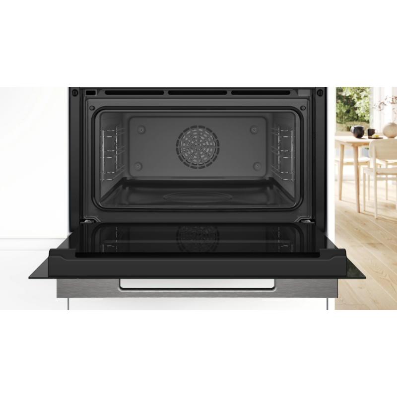 BOSCH CSG7561B1 8系列 精巧型嵌入式蒸烤爐 60 x 45 cm 極緻黑