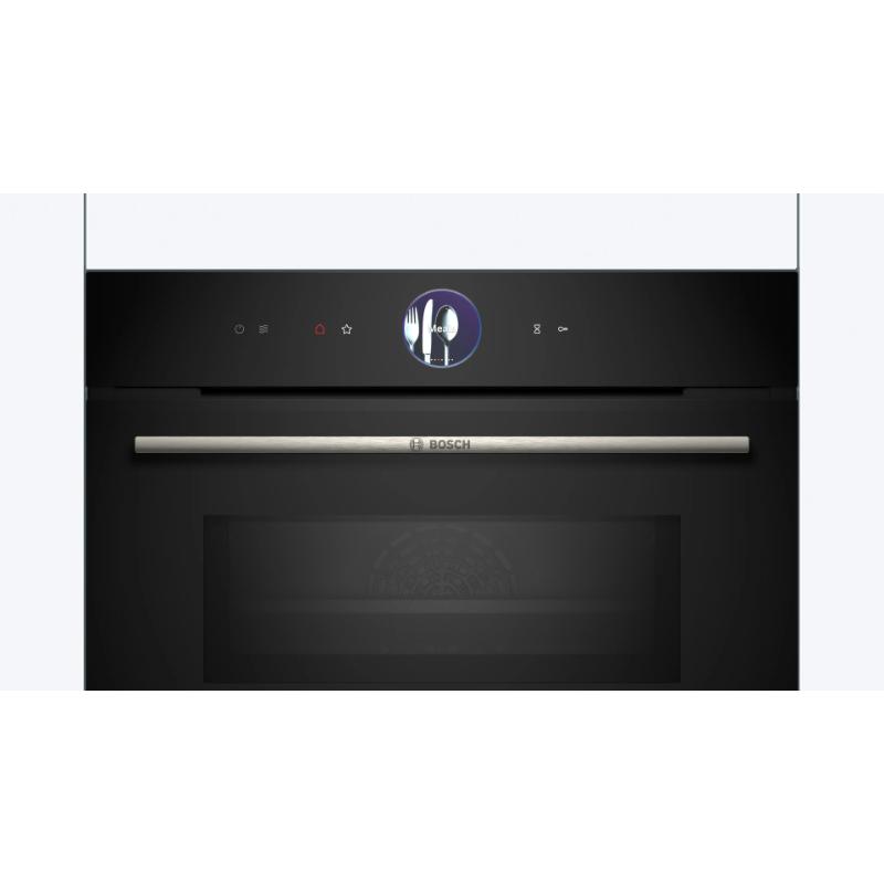 BOSCH CMG7361B1 8系列 精巧型嵌入式微波烤箱 60 x 45 cm 極緻黑