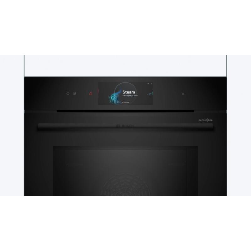 BOSCH HNG978QB1 8系列 嵌入式微波烤箱 60 x 60 cm 極緻黑