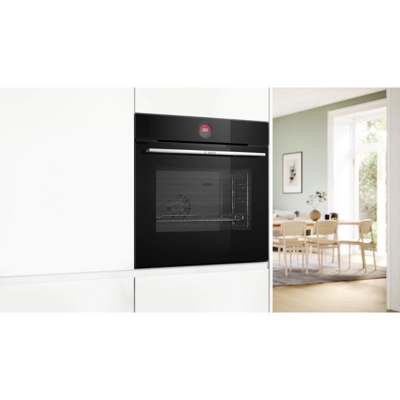 BOSCH HBG7341B1 8系列 嵌入式烤箱 60 x 60 cm 極緻黑