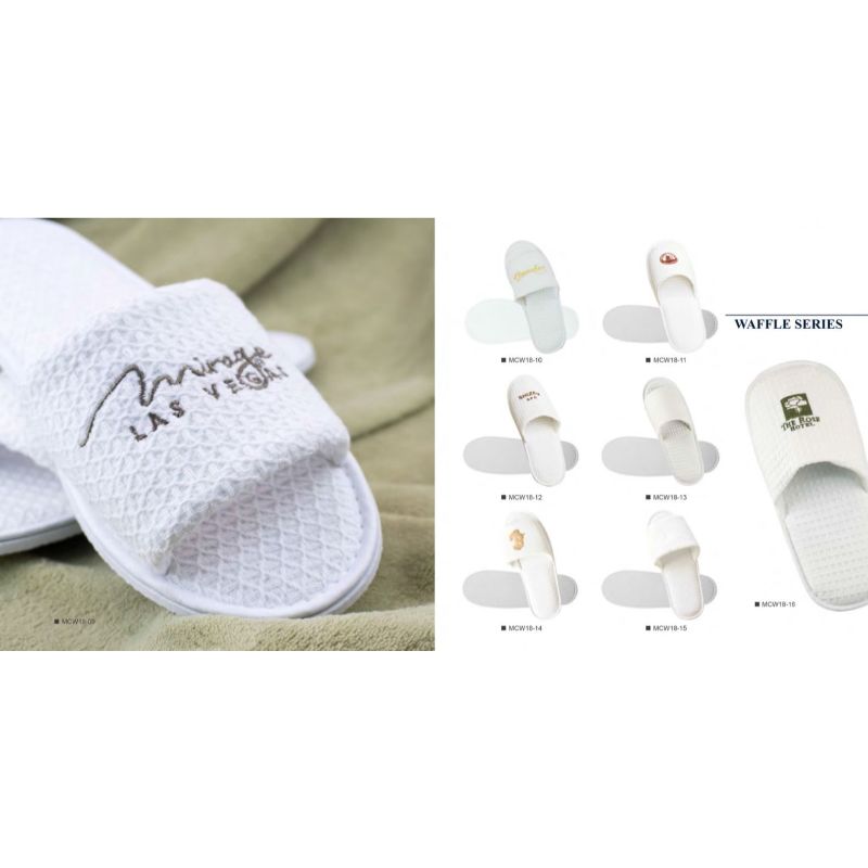 客製LOGO露趾款拋