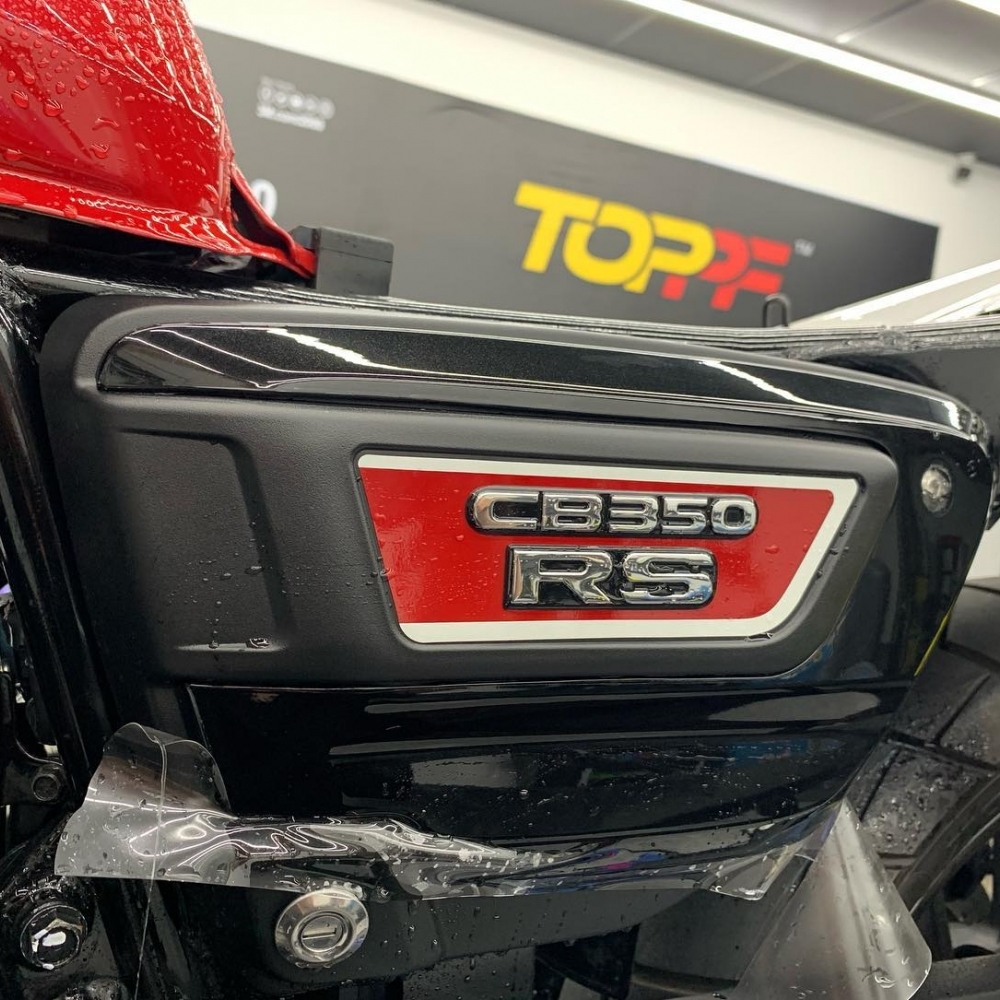 Honda CB350RS 油箱桶、側蓋、大燈犀牛皮