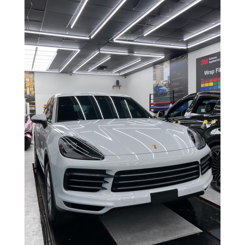 Porsche Cayenne 水晶鍍膜一年效期+塑膠鍍膜