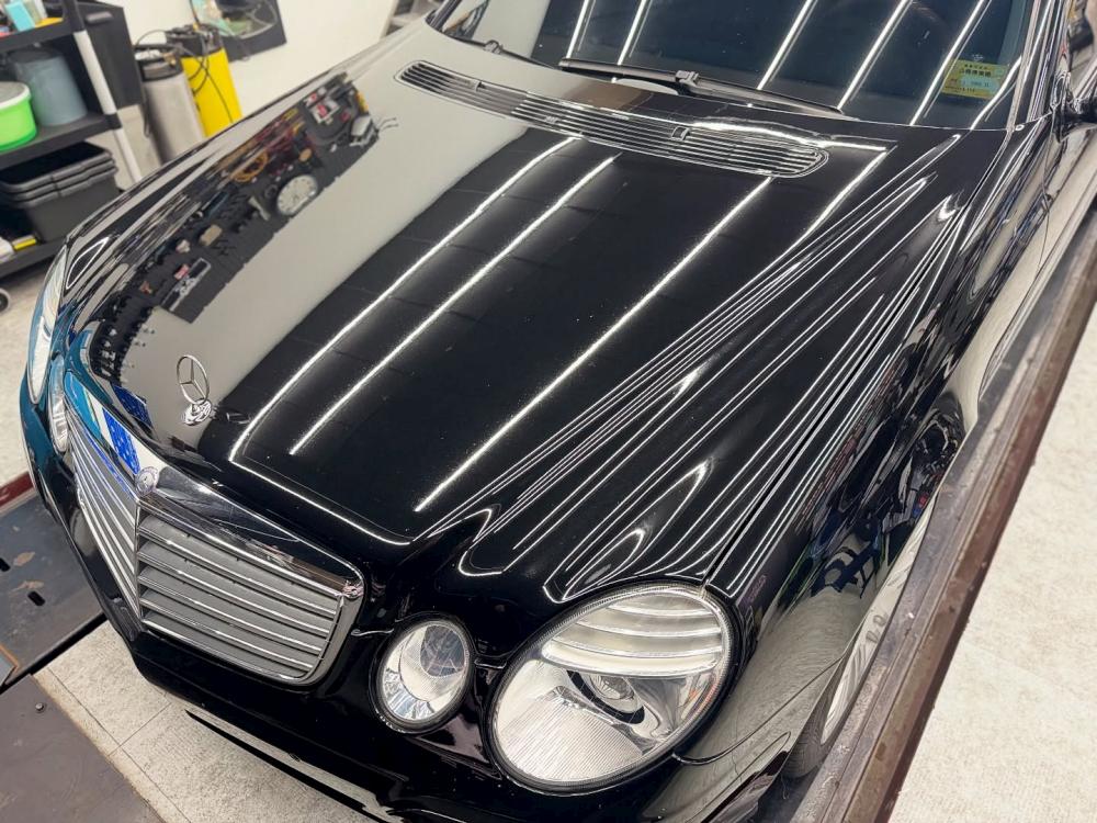 Benz E280 全車塗布奇品散熱鍍膜