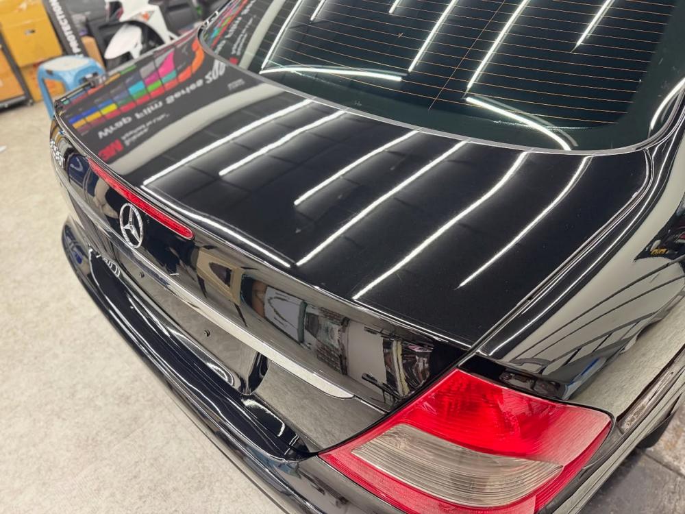 Benz E280 全車塗布奇品散熱鍍膜